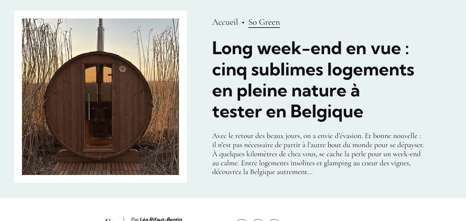 Le Soir — SoSoir - IBÙ Experience